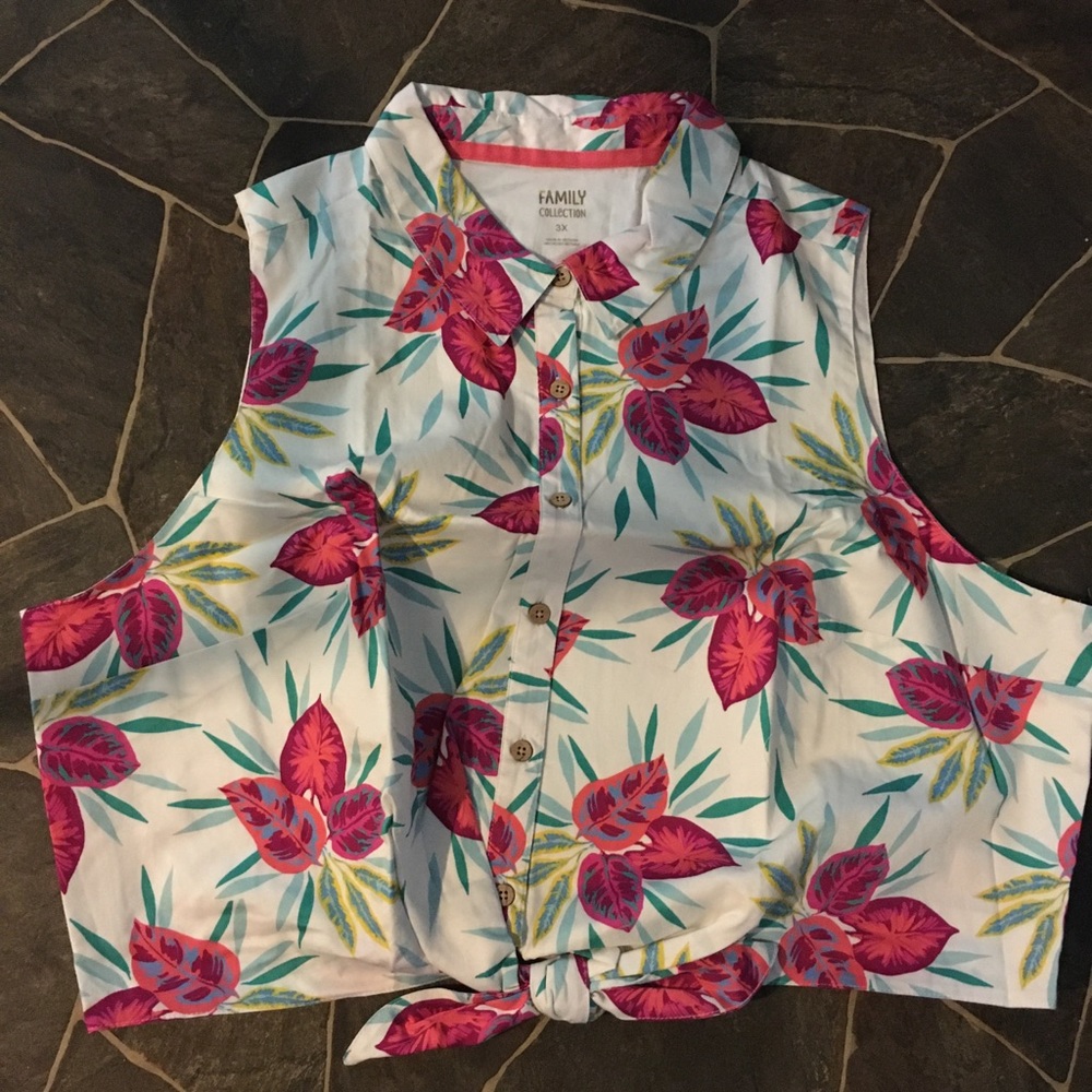 Sleeveless Blouse Genuine Kids from OshKosh 3X - Picture 2 of 8